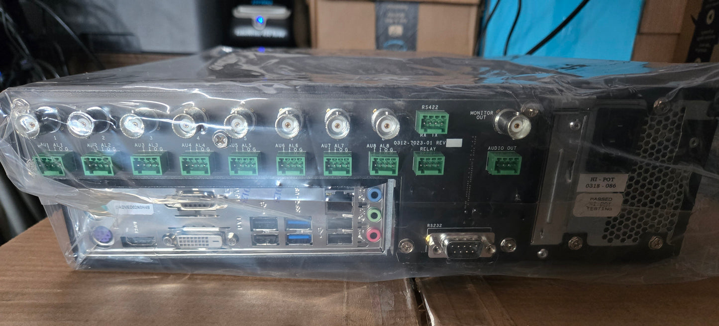 American Dynamics ADVED02N0H4B – VideoEdge Hybrid DVR (2TB, 8 Analog + 4 IP Channels)