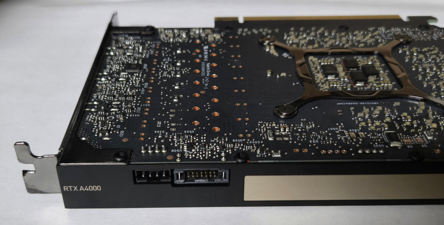 NVIDIA RTX A4000 16GB GDDR6 Workstation GPU