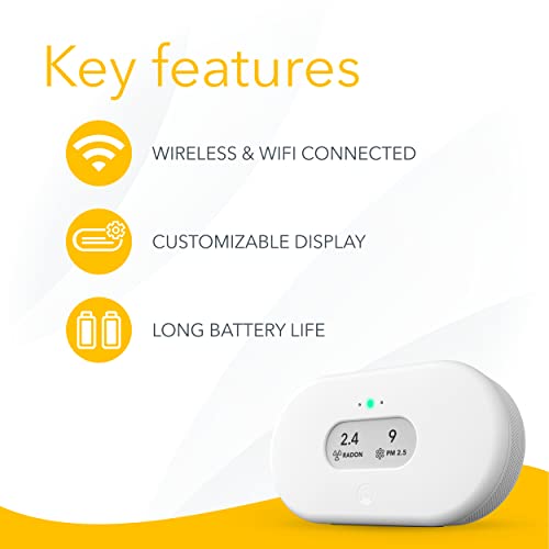 Airthings 2960 View Plus - Radon & Air Quality Monitor