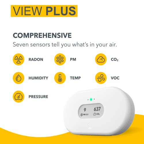 Airthings 2960 View Plus - Radon & Air Quality Monitor