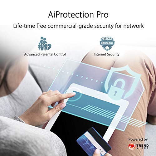 ASUS ZenWiFi AX Tri-Band Mesh WiFi 6 (XT8 2 Pack Black)