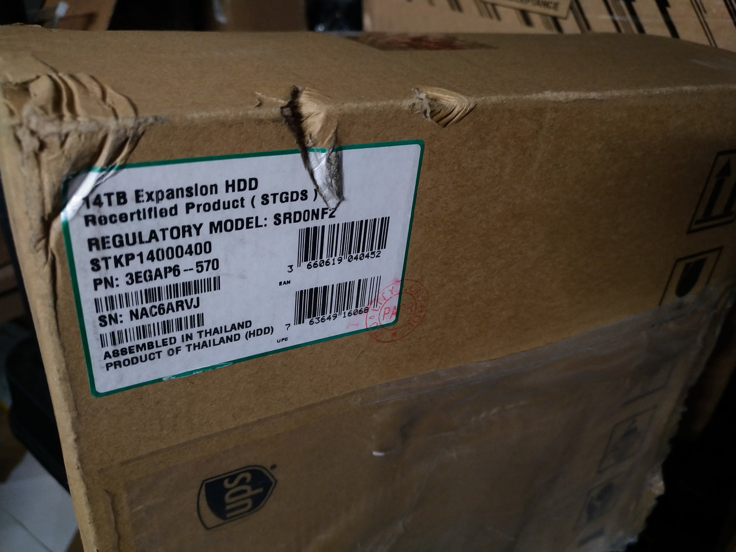 Seagate Expansion 14TB External Hard Drive HDD (STKP14000402)