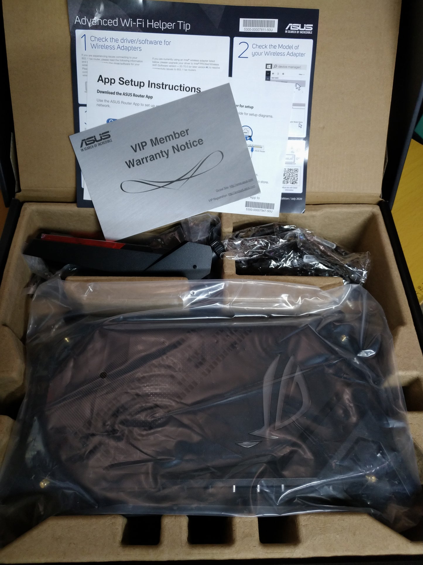ASUS ROG Rapture GT-AX6000 Gaming Router, AiMesh Compatible