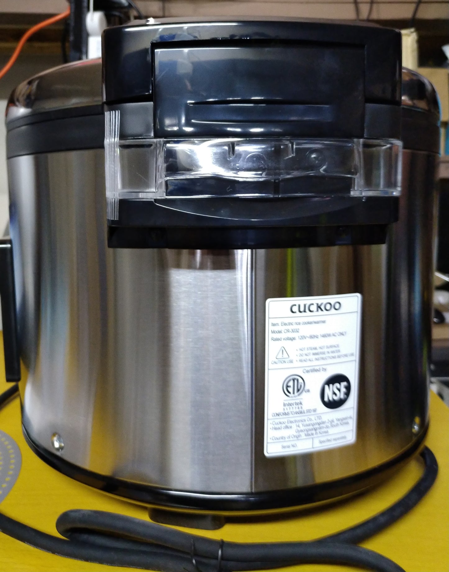 CUCKOO CR-3032 | 30-Cup (Uncooked) Commercial Rice Cooker