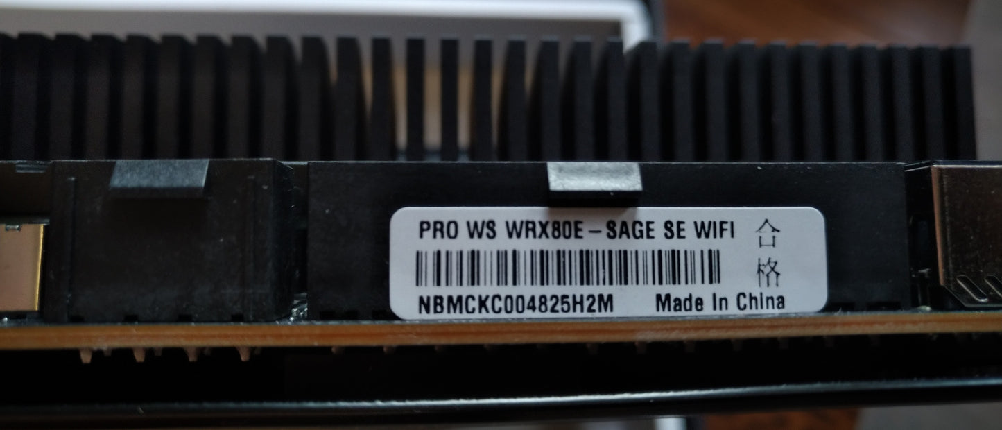 ASUS MB Pro WS WRX80E-SAGE SE WIFI