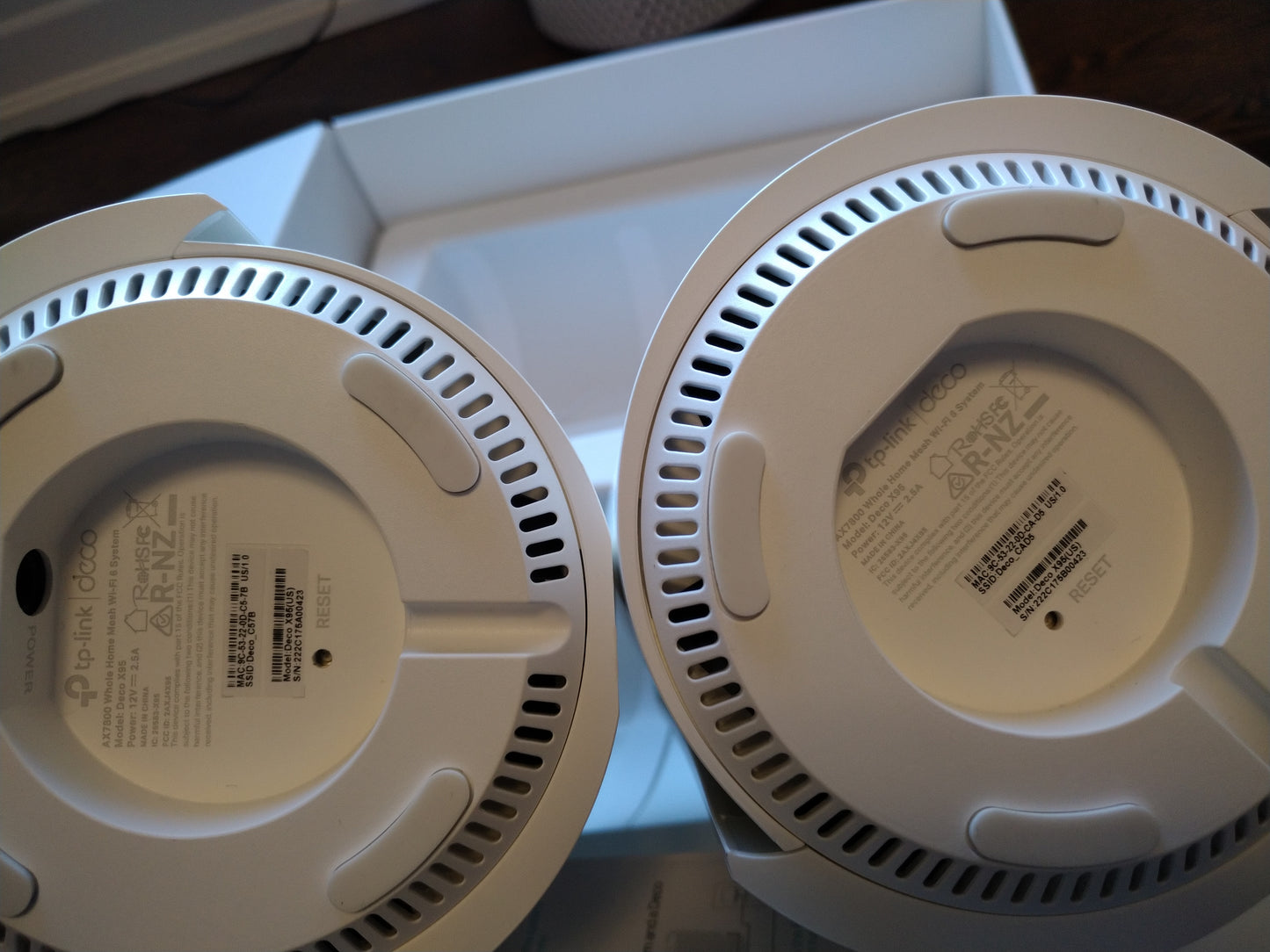 TP-Link Deco AX7800 Tri-Band Mesh WiFi 6 System (Deco X95) - 802.11ax, 2-Pack