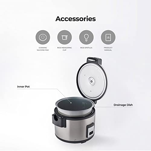 CUCKOO CR-3032 | 30-Cup (Uncooked) Commercial Rice Cooker