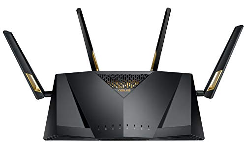 ASUS AX6000 WiFi 6 Gaming Router (RT-AX88U) - 8 GB Ports, AiMesh 9.5 / 10