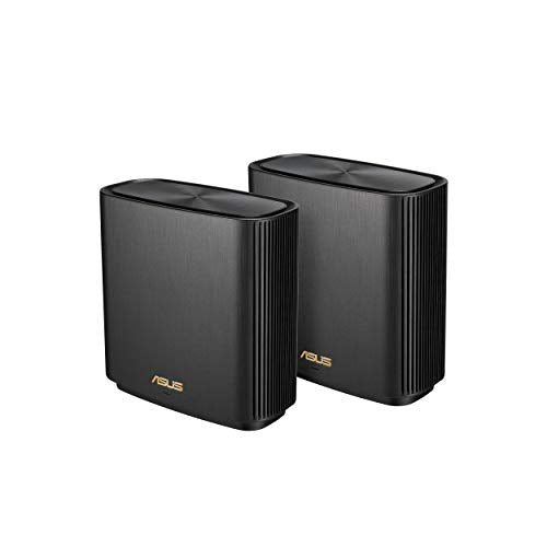 ASUS ZenWiFi AX Tri-Band Mesh WiFi 6 (XT8 2 Pack Black) 8.5 / 10