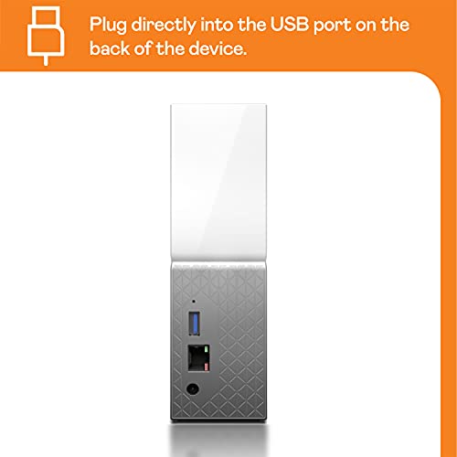 WD 4TB My Cloud Home Personal Cloud Storage - WDBVXC0040HWT-NESN,White