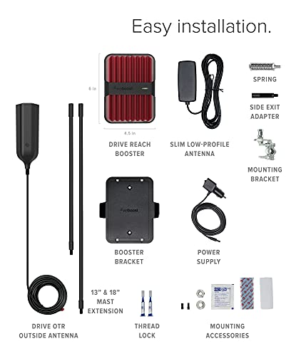 weBoost Drive Reach OTR (652154) Cell Phone Signal Booster Kit
