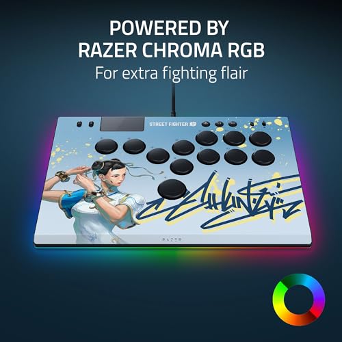 Razer Kitsune All-Button Arcade Controller: Chun-Li Edition