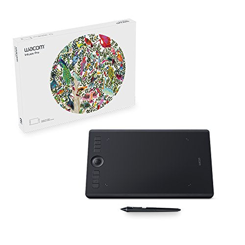 Wacom Intuos Pro Digital Graphic Drawing Tablet for Mac or PC, Medium, (PTH660) 9.5 / 10