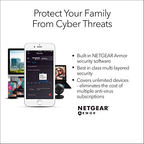 NETGEAR Orbi Tri-Band Mesh Wi-Fi 6 System (RBK852) – Router with 1 Satellite 8.5 / 10