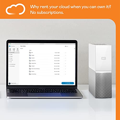 WD 4TB My Cloud Home Personal Cloud Storage - WDBVXC0040HWT-NESN,White