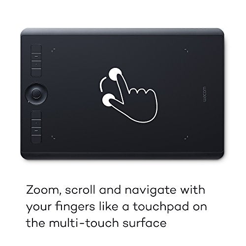 Wacom Intuos Pro Digital Graphic Drawing Tablet for Mac or PC, Medium, (PTH660) 9.5 / 10