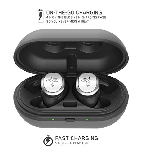 Jaybird RUN True Wireless Headphones for Running, 4+ Hours Play