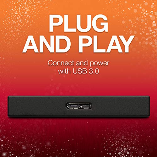 Seagate STHN1000400 Backup Plus Slim 1TB External Hard Drive