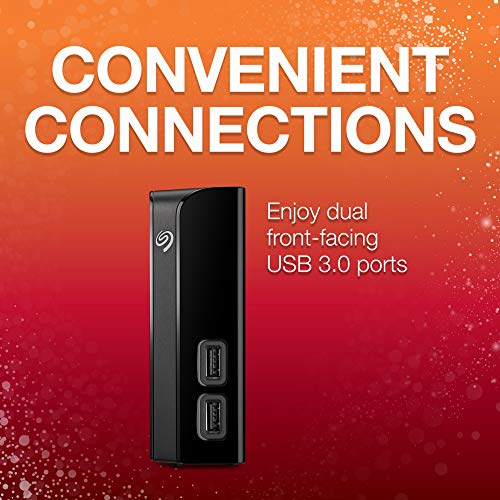 Seagate Backup Plus Hub 8TB External Hard Drive Desktop HDD