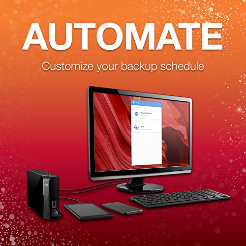 Seagate Backup Plus Hub 8TB External Hard Drive Desktop HDD