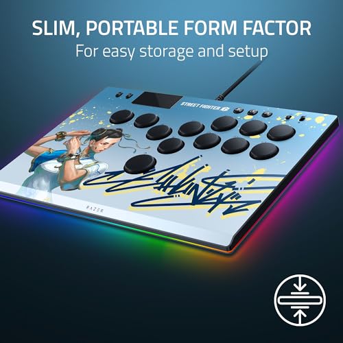 Razer Kitsune All-Button Arcade Controller: Chun-Li Edition