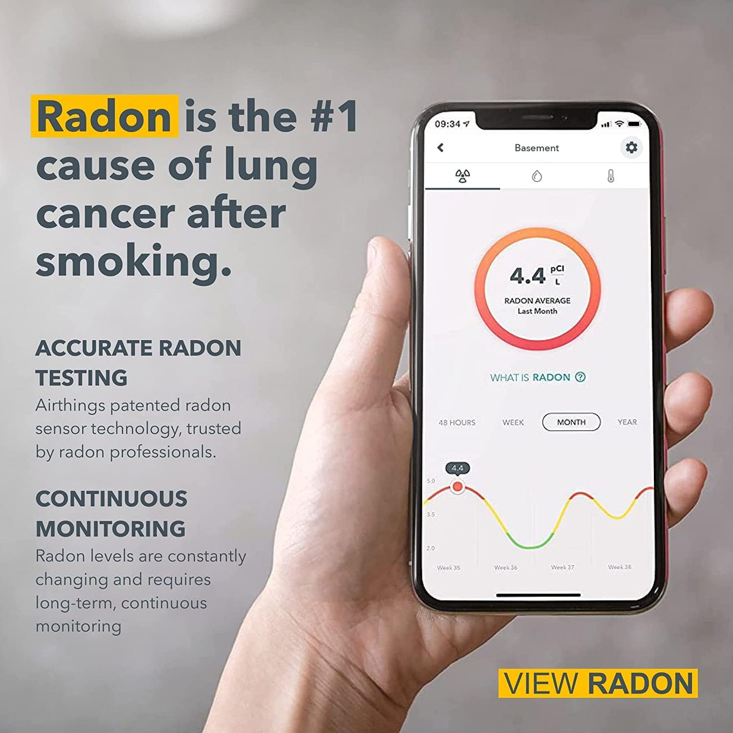 Airthings View Radon 2989 8.5 / 10