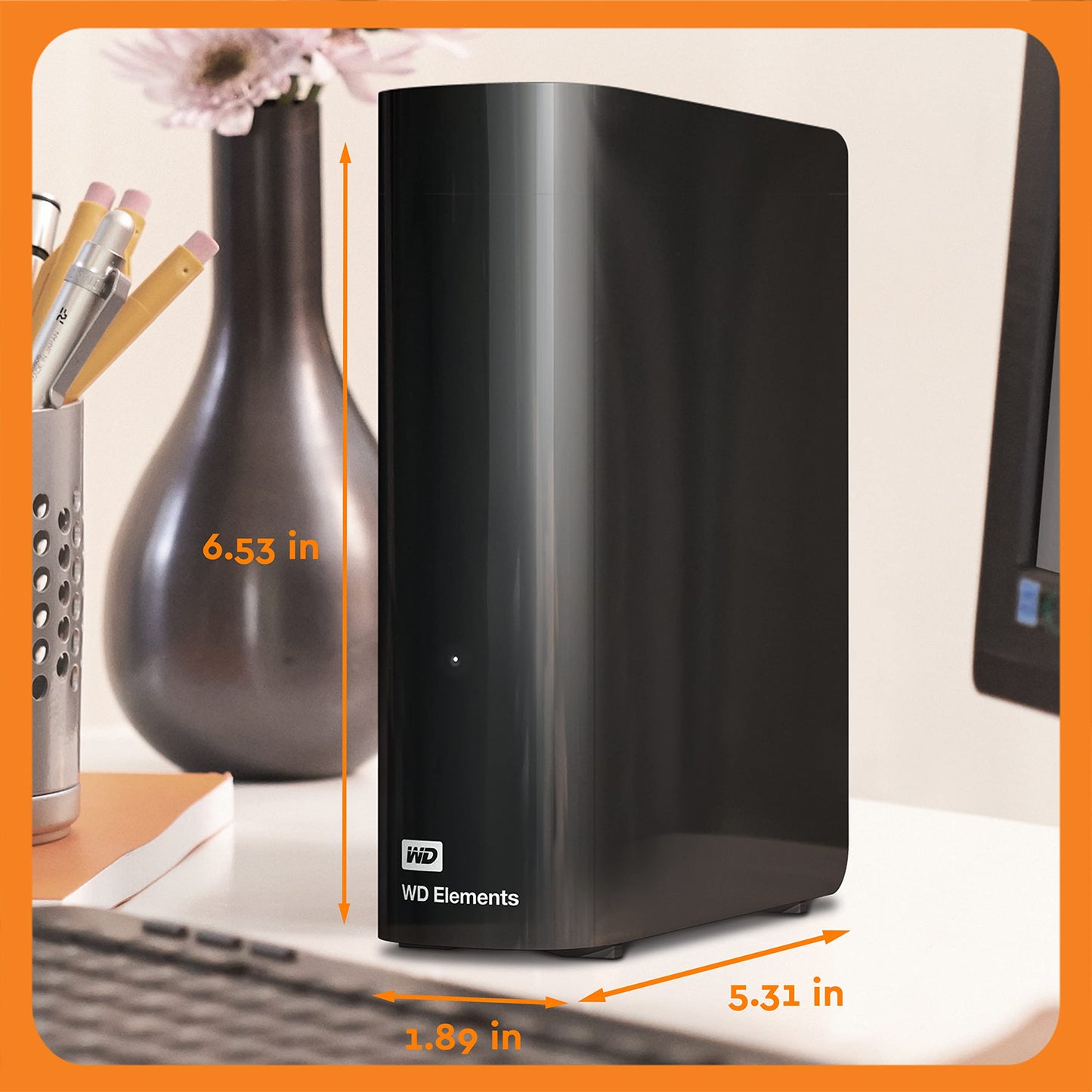 Western Digital 20TB Elements Desktop Hard Drive