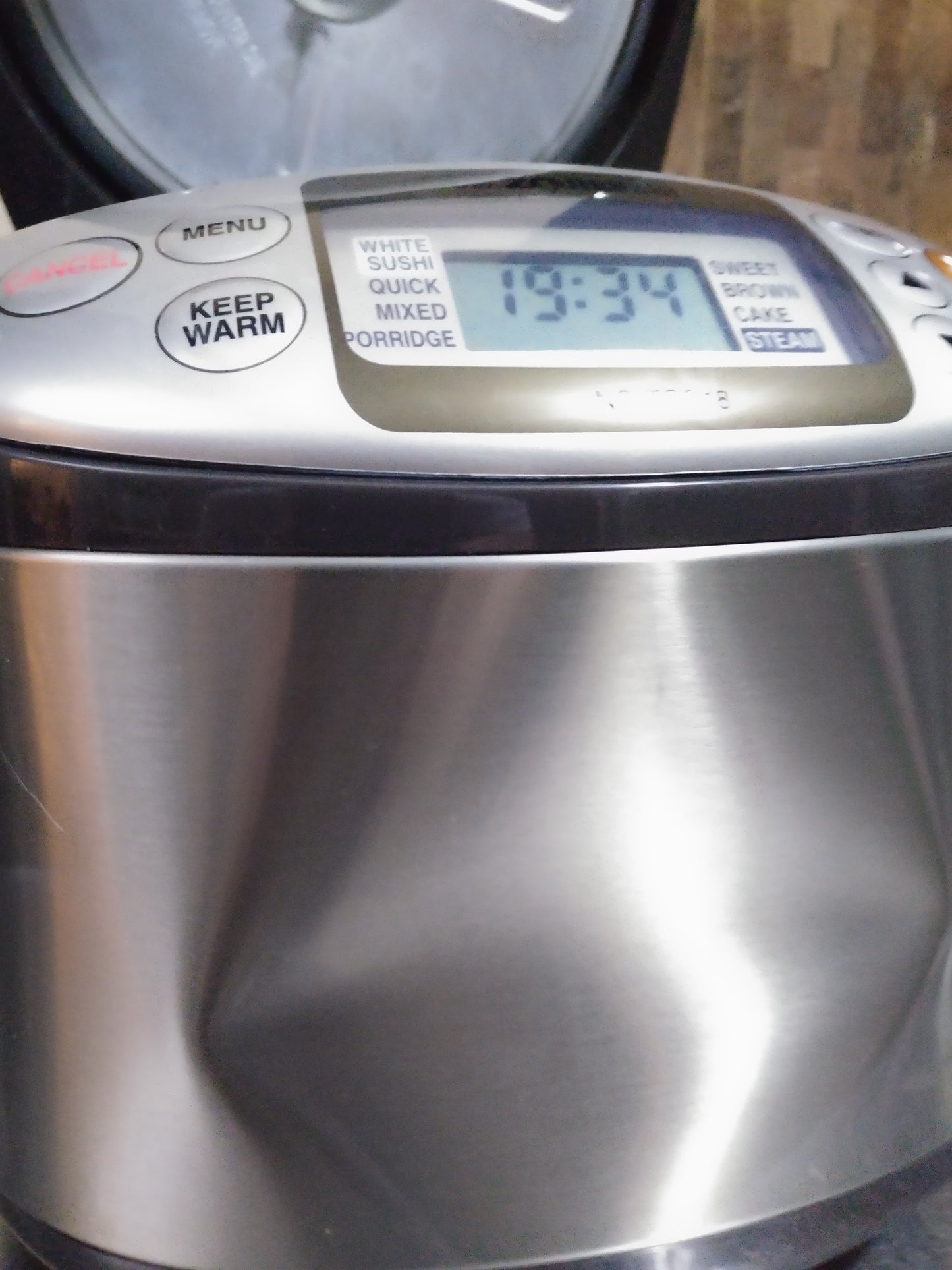 Zojirushi NS-TSC18 Micom Rice Cooker and Warmer, 10 cups, Uncooked, Stainless Brown