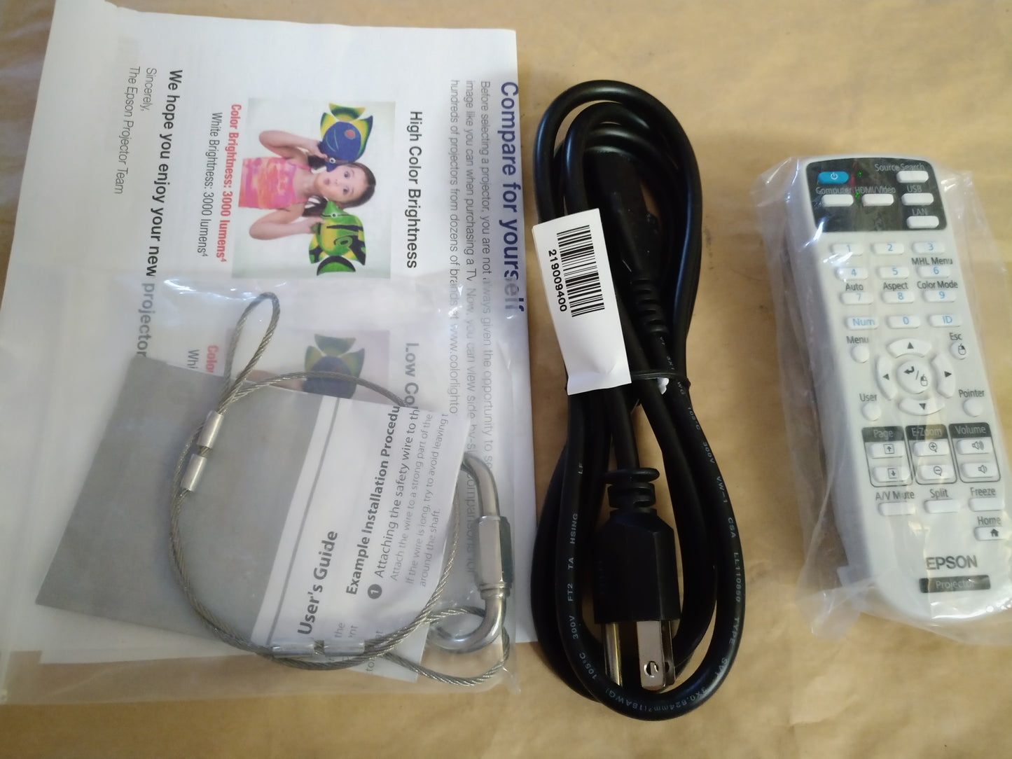 Epson Home Cinema 1060 Full HD 1080p 3,100 lumens