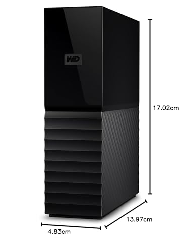WD 24TB My Book Desktop External Hard Drive, WDBBGB0240HBK-NESN