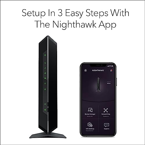 NETGEAR Nighthawk Modem Router Combo C7000 | DOCSIS 3.0