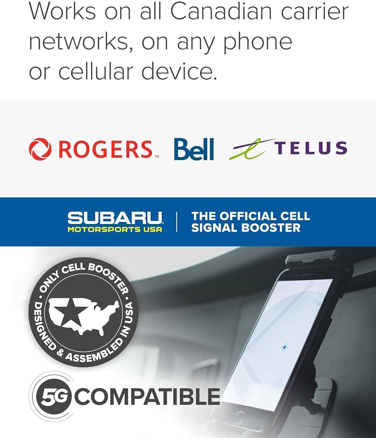 weBoost Drive Sleek OTR (470235F) Truck Cell Phone Signal Booster
