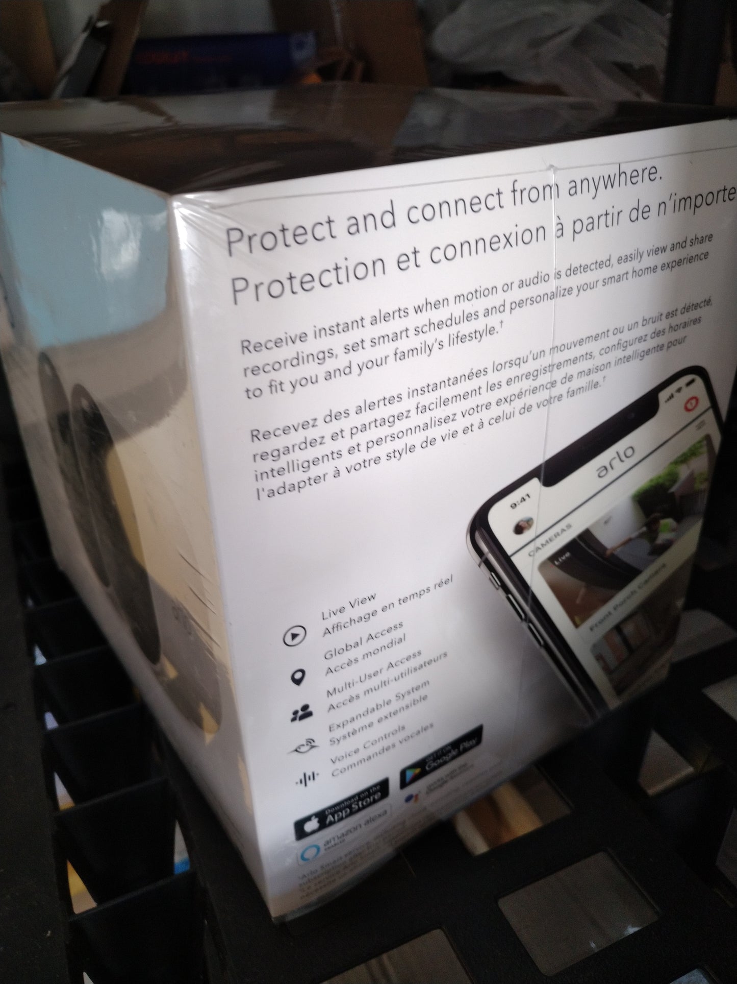 thumbnail image 2 of Arlo Smart Hub Base Station (VMB4540) - Works With Pro 2, Pro 3, Pro 4, Essential - Sealed, Never Used 2 of 6