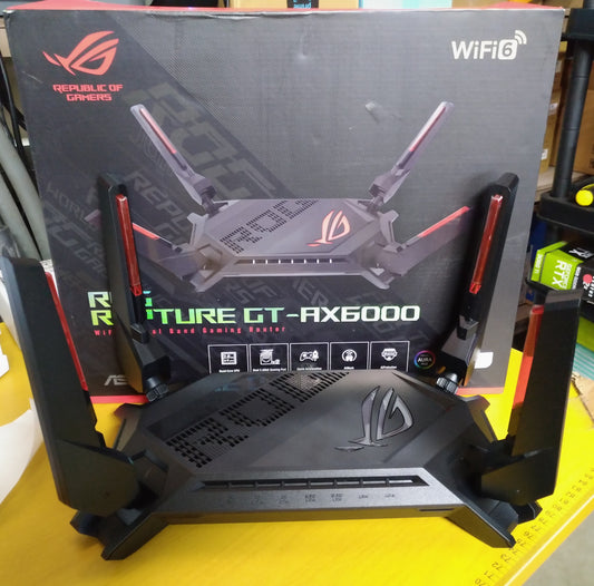 ASUS ROG Rapture GT-AX6000 Gaming Router, AiMesh Compatible