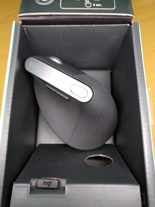 Logitech MX Vertical Wireless Mouse, Graphite
