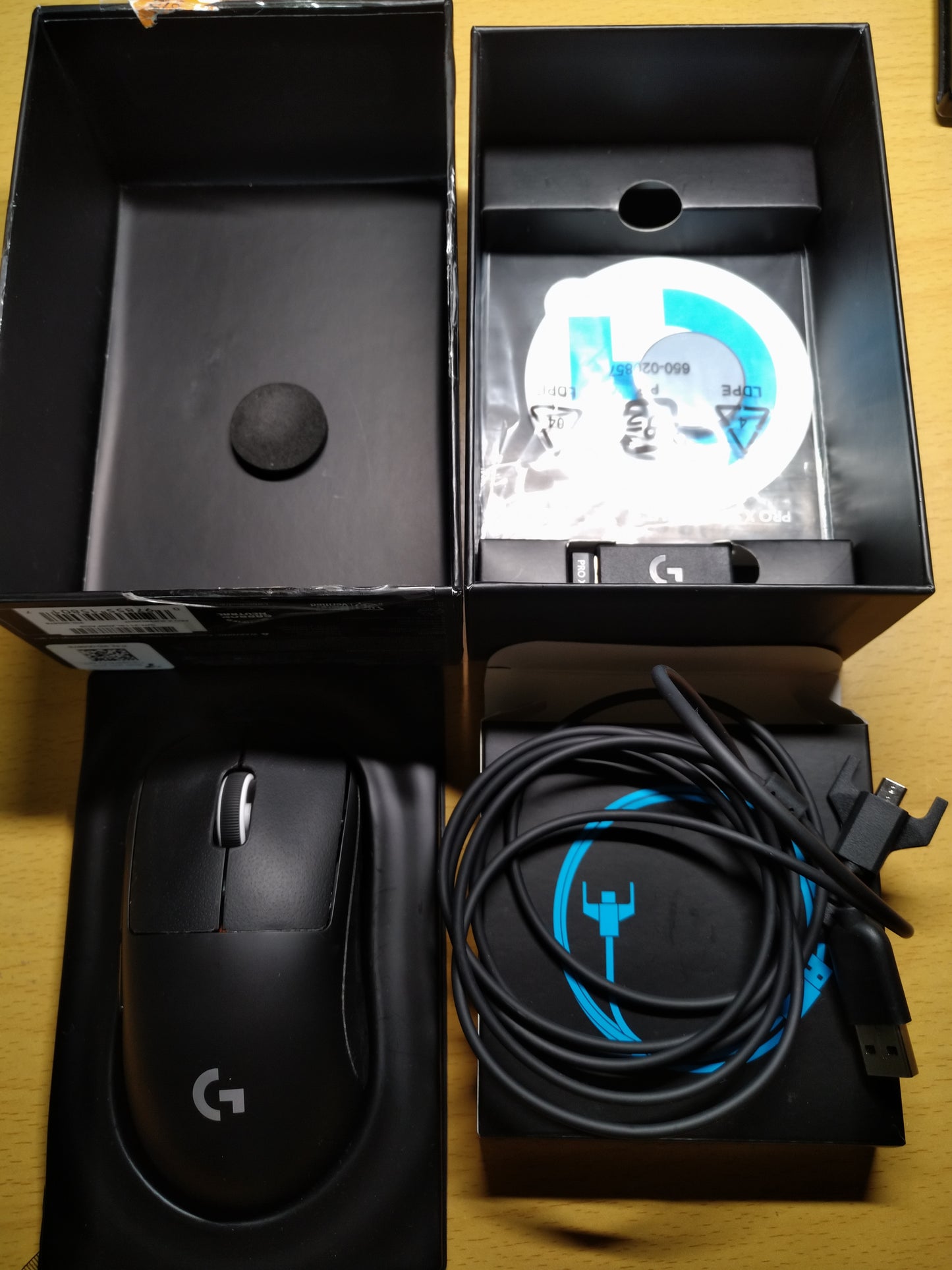 Logitech G PRO X Superlight Gaming Mouse, Black