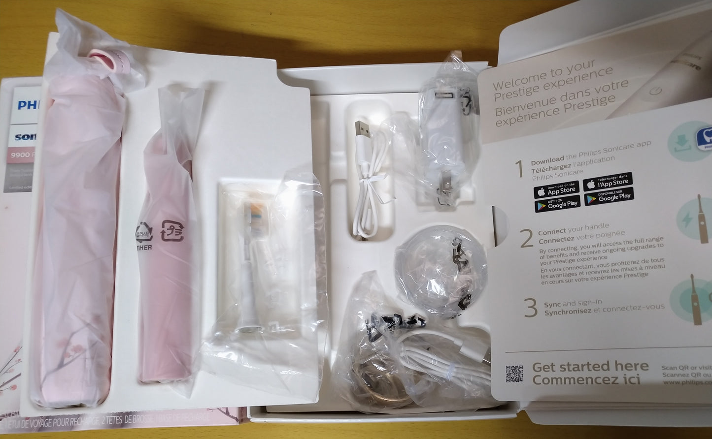 Philips Sonicare DiamondClean Prestige 9900, Cherry Blossom