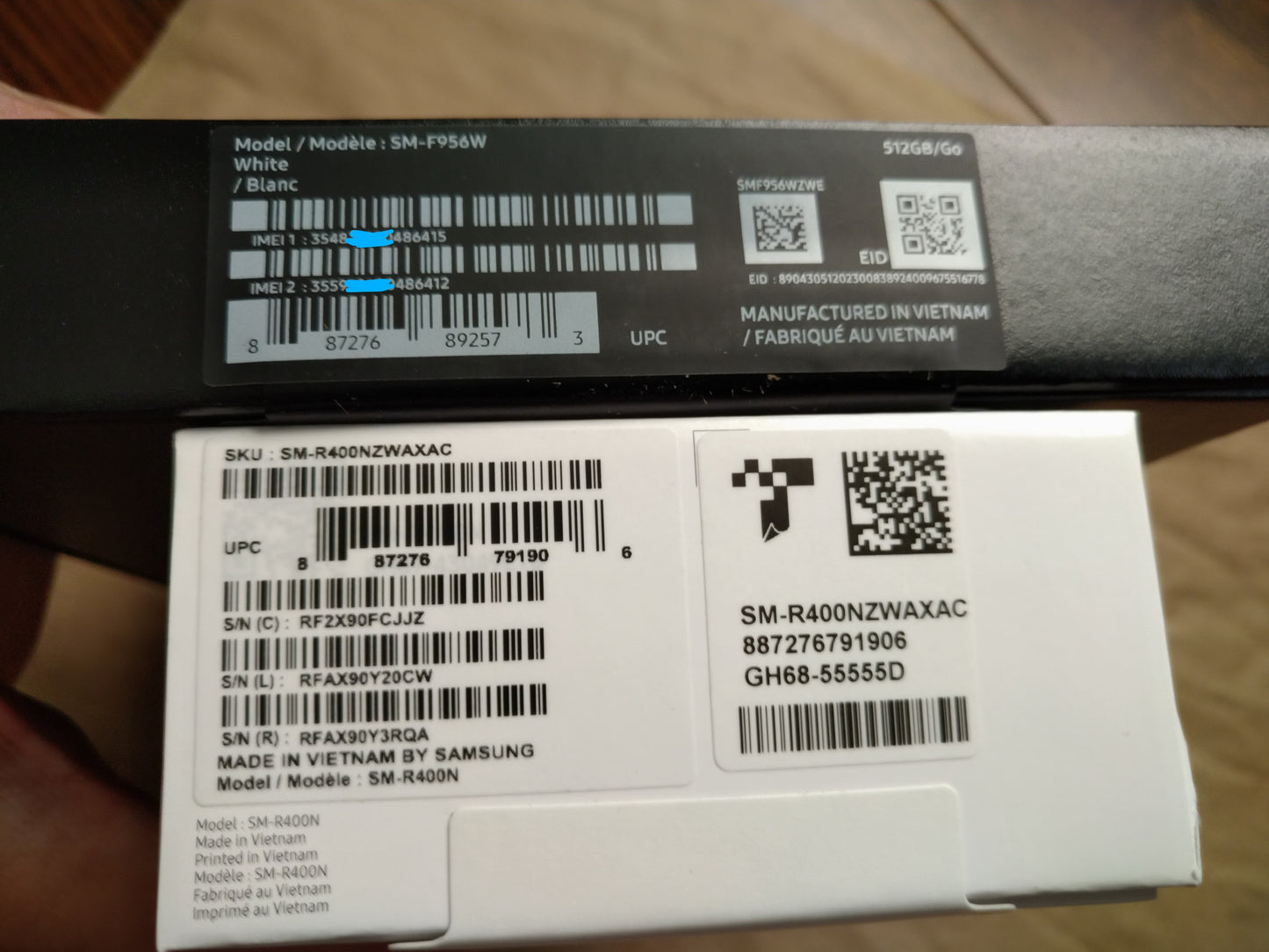 Samsung Galaxy Z Fold6 512GB White + Galaxy Buds FE White