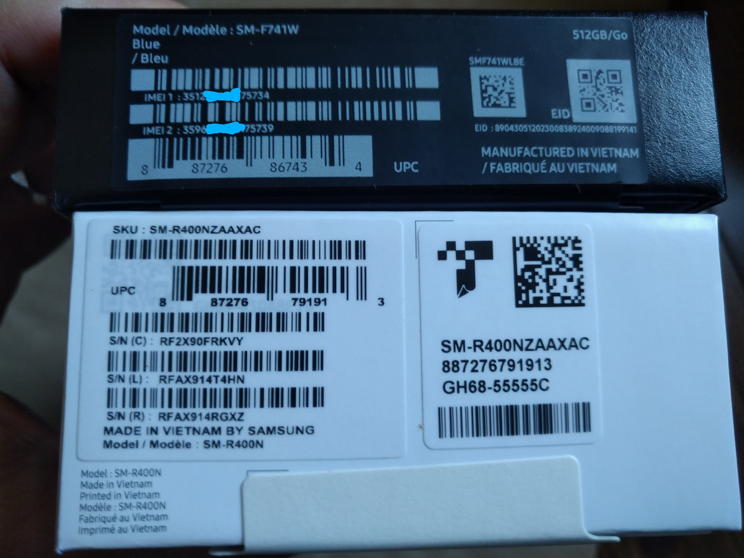 Samsung Galaxy Z Flip6 512GB Light Blue + Galaxy Buds FE Black