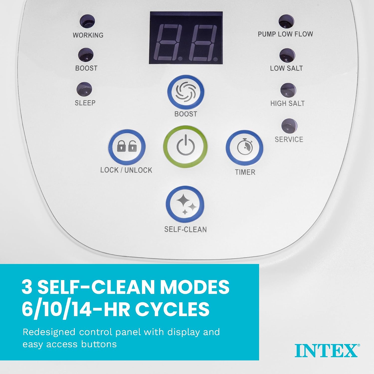 INTEX Krystal Clear QS1200 saltwater pool system - image 5