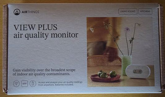 Airthings 2960 View Plus - Radon & Air Quality Monitor