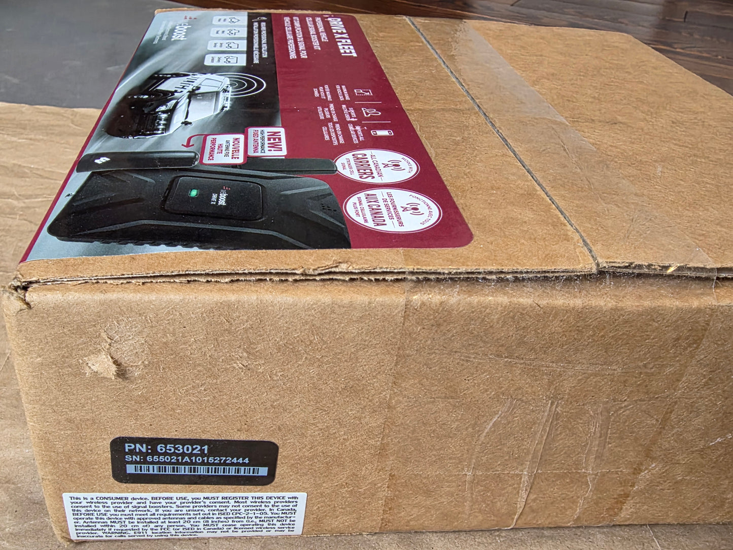 weBoost Drive X Fleet (653021) Cell Phone Signal Booster for Any Fleet Vehicles