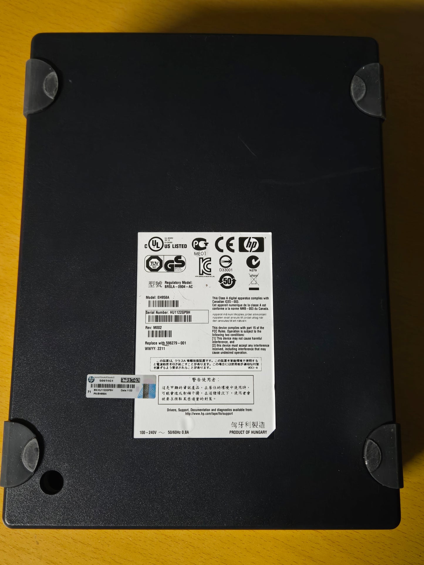 HP LTO5 Ultrium 3000 Sas Ext Tape Drive, Hp Storageworks LTO-5 Ultrium