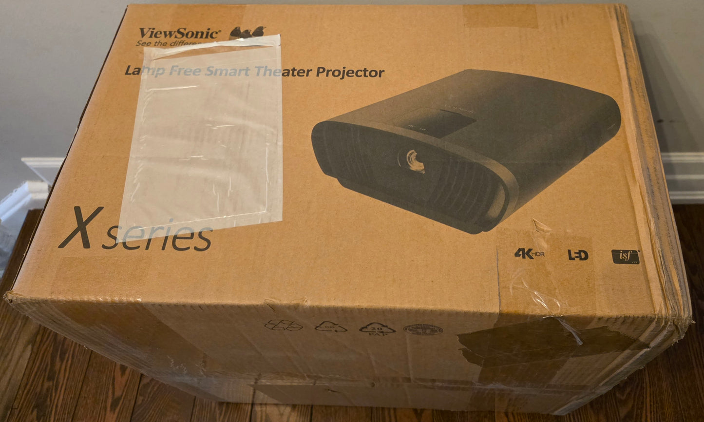 ViewSonic Smart LED 4K Projector with Dual Harman Kardon Speakers (X100-4K)