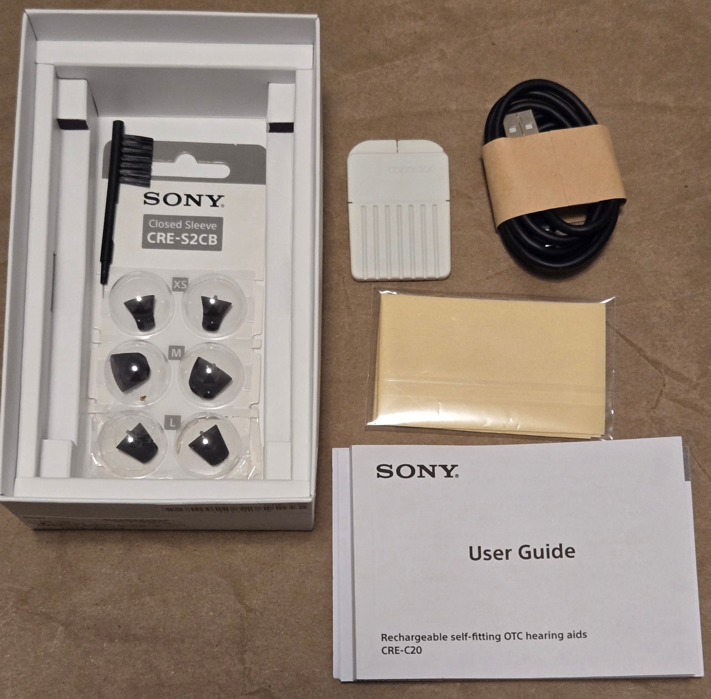 Sony CRE-C20 Self-Fitting OTC Hearing Aids