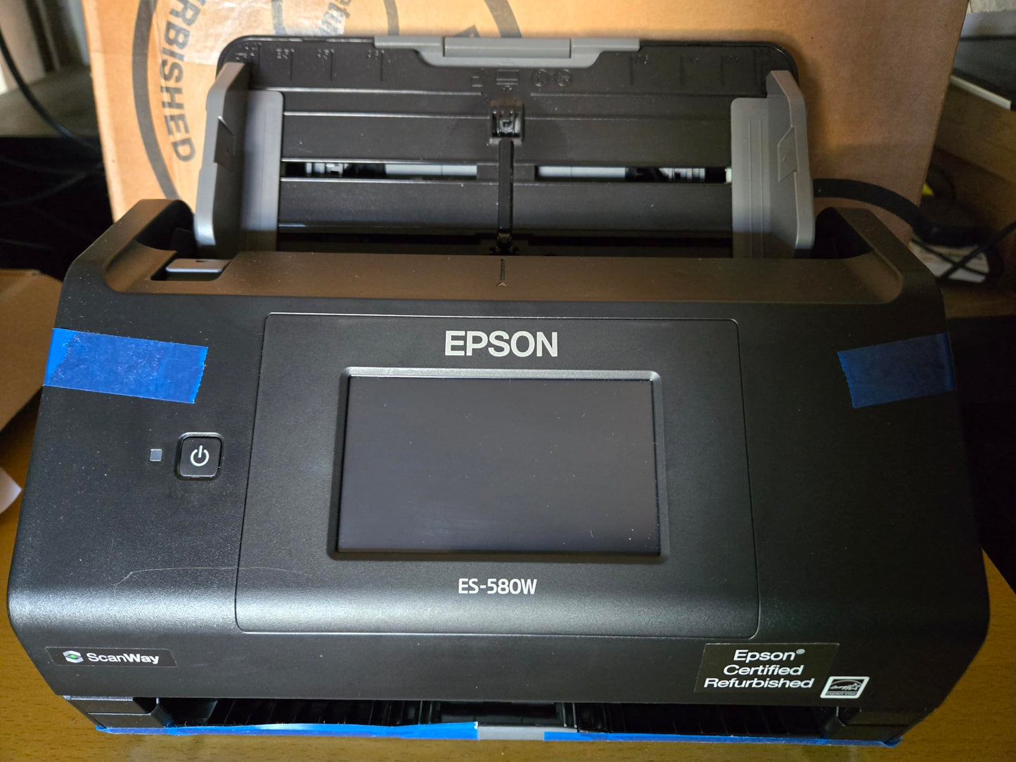 Epson Workforce ES-580W Wireless Color Duplex Desktop Document Scanner