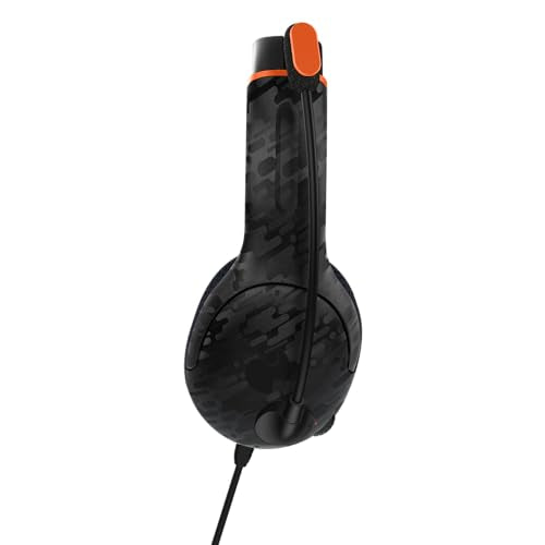 PDP LVL 40 Gaming Headset - Atomic Carbon (Black/Orange)