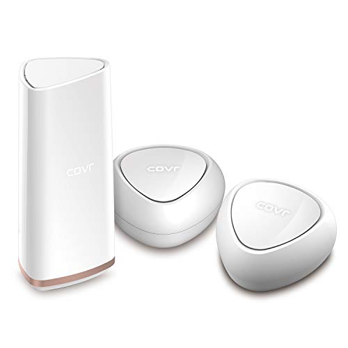 D-Link COVR-R2203 Covr PowrZone Mesh Wi-Fi System with Voice Control, 3-Pack