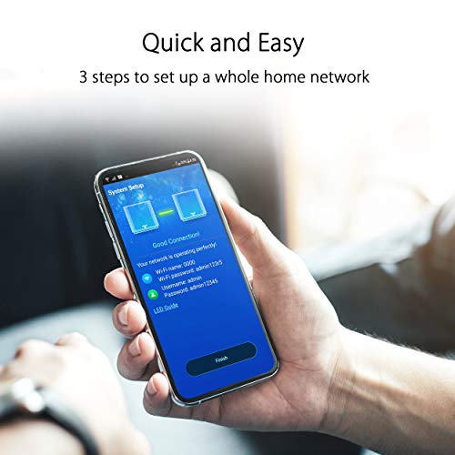 ASUS ZenWiFi AX Tri-Band Mesh WiFi 6 (XT8 2 Pack White) 9.5 / 10