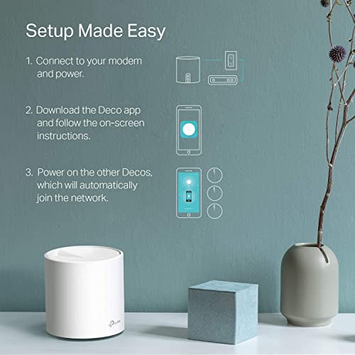 TP-Link AX1800 WiFi 6 Mesh System (Deco X20), 2-Pack